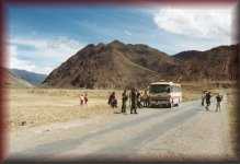 Onderweg van Lhasa naar Sigatze
