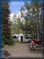 Colter Bay Campground, plek O328